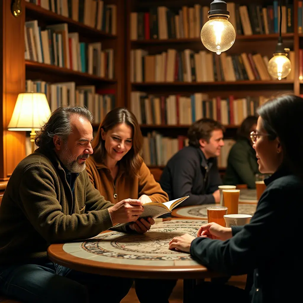 Creative team at work